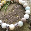 Bracelet amazonite avec arbre de vie