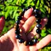 Pulseira Onix Olho de Tigre e Hematite