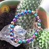Pulseira Hematita Arco Iris