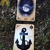 Klassisches Lenormand Klassische Zigeunerkarte von Paulo Rodrigues auf Portugiesisch