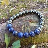 Pulseira Hematita Magnetica com Cristais