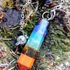 Chakren Sechseck Prisma Pendel – Bild 2