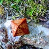 Pirâmide Chakra Símbolos Reiki Jaspe Vermelho - immagine 3