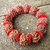 Armband Rudraksha Rot