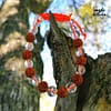 Pulseira Rudraksha e Quartzo Branco - immagine 2
