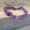 Amethyst-Armband Chips – Bild 3