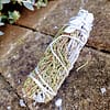 White Sage and Cedarwood Torch 10cm - Image 3