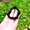 Pulseira de Turmalina Negra Chips