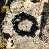 Pulseira de Turmalina Negra Chips