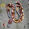 Japa Mala Mookaite e Labradorita 8mm