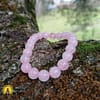 Pulseira de Quartzo Rosa 8mm