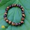 Pulseira Olho de Tigre 8 mm