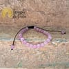 Pulseira de Kunzita com Cordão Regulável 6mm - immagine 2