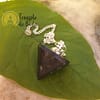 Outlet/Damaged-Black Tourmaline Pyramid Hexagon Pendulum - Image 2