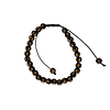 Pulseira de Onix Om Mani Padme Hum com Cordão Regulável 6mm