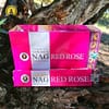 Golden Nag Red Rose Indian Incense Box - Image 2