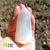 Ponta de Selenita 7cm