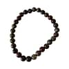 Pulseira Fuchsita com Rubi 6mm