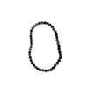 Fuchsite bracelet with faceted ruby 4mm