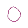 Pulseira de Rubi Facetado 4mm