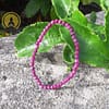 Faceted Ruby Bracelet 4mm - Image 2