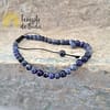 Sodalite Bracelet with Adjustable Cord - Image 4