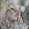 Pulseira de Mookaite com Cordão 4mm