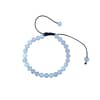Pulseira de Pedra da Lua com Cordão 6mm (Opalina)