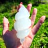 Bastão Selenite Espiral