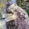 Amatista con Cristal de Cuarzo Blanco 15cm (638 gr) - Imagen 5