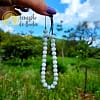 Pulseira Howlite Branca com Cordão Regulável