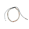 Pulseira de Ágata Botswana com Cordão Regulável 4mm