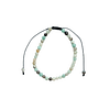 Pulseira de Amazonite com Cordão Regulável