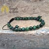 Bracciale in azzurrite con cordino regolabile 6 mm - immagine 3