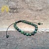 Bracciale in azzurrite con cordino regolabile 6 mm - immagine 2