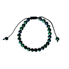 Bracciale in azzurrite con cordino regolabile 6 mm
