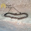 Pulsera de jaspe marrón con cadena ajustable de 4 mm - Imagen 2