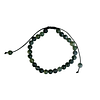 Pulseira de Jaspe Musgo com Cordão Regulável 6mm