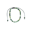 Pulseira de Prehnita com Cordão Regulável 4mm