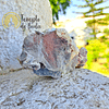 Lepidolita Lilás Bruta com Quartzo Branco 328 gr