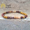 Bracciale di mookaite 6 mm - immagine 3