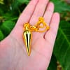 Pendulo Vertice Metal Dourado