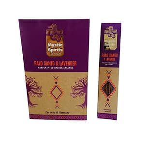 Artisan Incense Mystic Spirits Pau Santo and Lavender Box