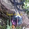 Andara Pendant Purple Hexagon