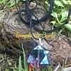 Andara Pendant Purple Hexagon