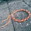 Rudaksha and White Quartz Gold Bracelet - Image 2