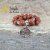 Bracelet pierre de soleil avec arbre de vie 8 mm – Image 2