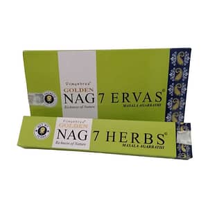 Incenso Golden Nag 7 Ervas Caixa