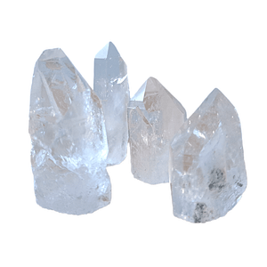 Lemurian Crystal Tips with Base