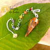 Tigerauge Pyramide Pendel Sechseck – Bild 2
